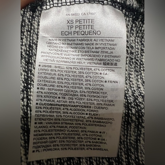 Banana Republic Textured Stripe Patio Dress excellent condition no flaws Sz XSP - Picture 9 of 10